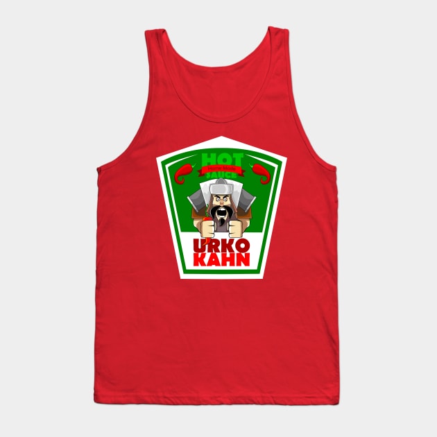 Urko Kahn - Hot Sauce Tank Top by shamancake